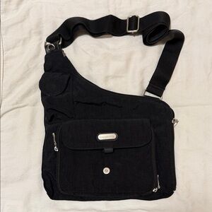 Elegant Black Crossbody Bag by Baggallini